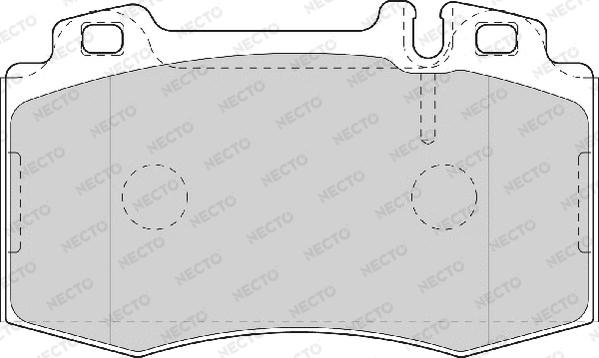 Necto FD7079A - Komplet Pločica, disk-kočnica www.molydon.hr