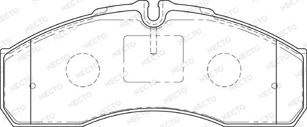 Necto FD7191V - Komplet Pločica, disk-kočnica www.molydon.hr