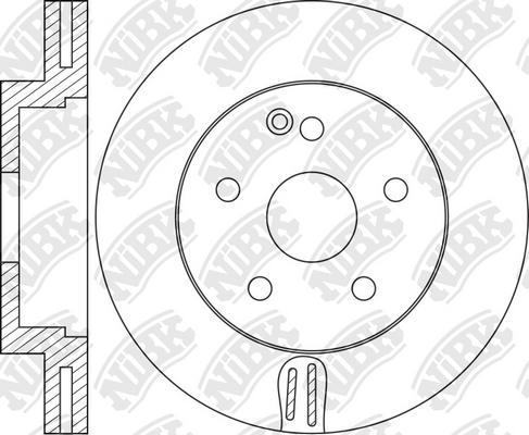 NiBK RN1464 - Kočioni disk www.molydon.hr