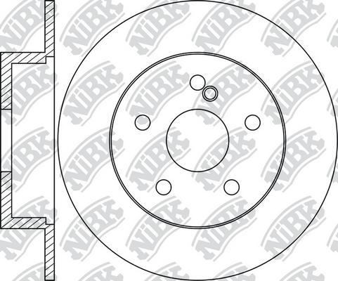 NiBK RN1708 - Kočioni disk www.molydon.hr