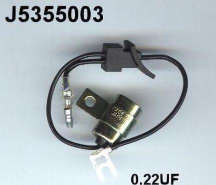Nipparts J5355003 - Kondenzator, Uređaj za paljenje www.molydon.hr