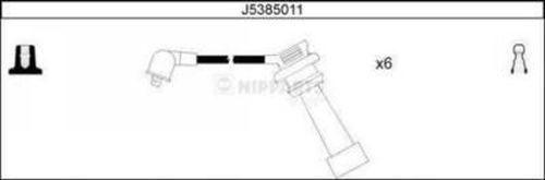 Nipparts J5385011 - Set kablova za paljenje www.molydon.hr