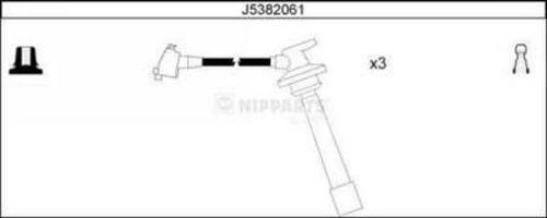 Nipparts J5382061 - Set kablova za paljenje www.molydon.hr