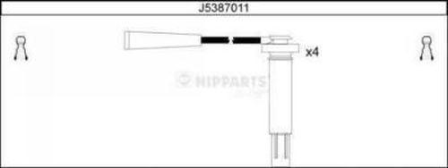 Nipparts J5387011 - Set kablova za paljenje www.molydon.hr