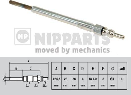 Nipparts N5712026 - Grijač za paljenje www.molydon.hr