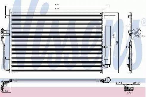 KOYORAD CD410619 - Kondenzator, klima-Uređaj www.molydon.hr