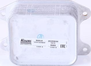 Nissens 90810 - Uljni hladnjak, ulje za motor www.molydon.hr