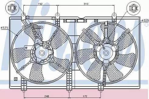 Nissens 85636 - Ventilator, hladjenje motora www.molydon.hr
