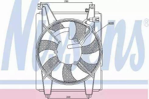 Nissens 85412 - Ventilator, kondenzator klima-Uređaja www.molydon.hr