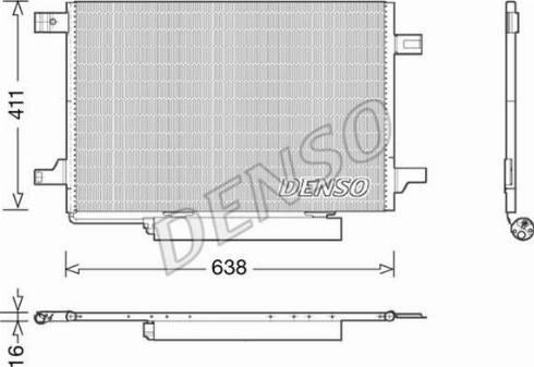 NPS DCN17004 - Kondenzator, klima-Uređaj www.molydon.hr
