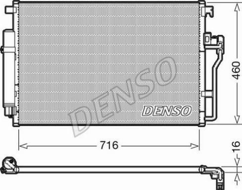 NPS DCN17008 - Kondenzator, klima-Uređaj www.molydon.hr