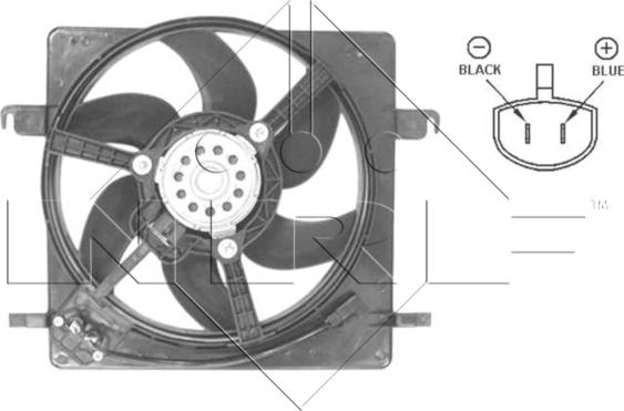 NRF 47037 - Ventilator, hladjenje motora www.molydon.hr
