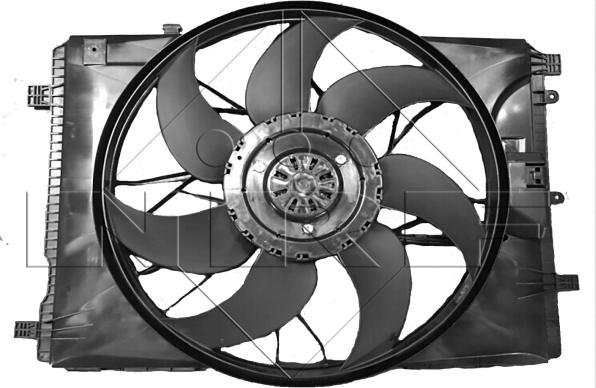 NRF 47847 - Ventilator, hladjenje motora www.molydon.hr