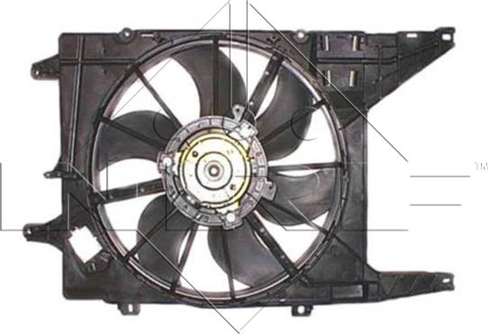 NRF 47225 - Ventilator, hladjenje motora www.molydon.hr