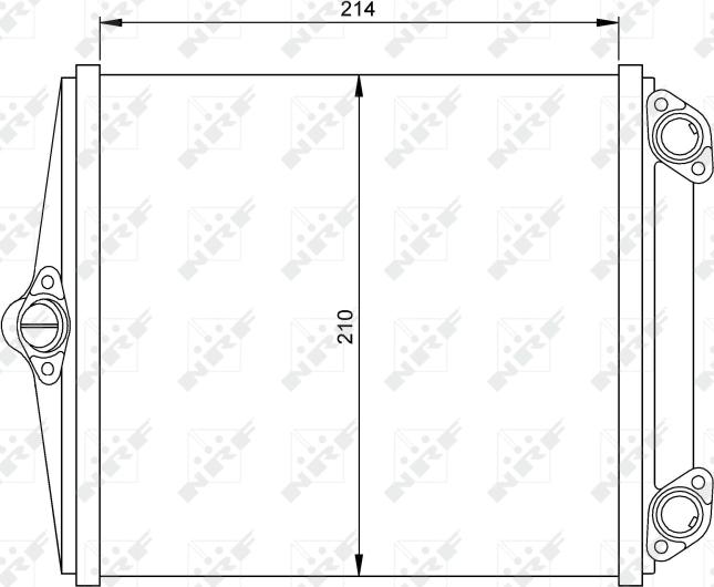 NRF 54248 - Izmjenjivač topline, grijanje unutrasnjeg prostora www.molydon.hr