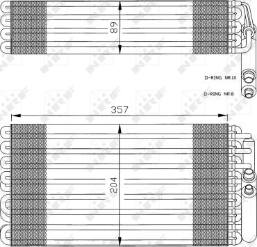 NRF 36032 - Isparivač, klima-Uređaj www.molydon.hr