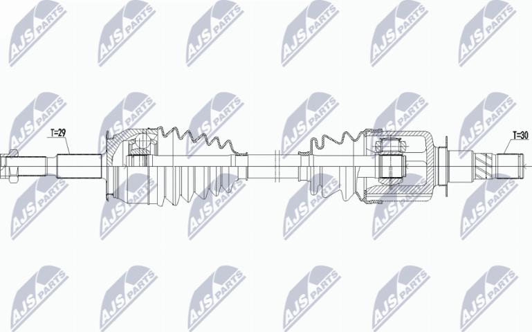 NTY NPW-NS-173 - Pogonska osovina www.molydon.hr