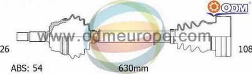 Multiparts 18-143130 - Pogonska osovina www.molydon.hr