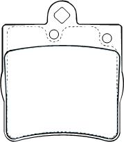 Omnicraft QBR162 - Komplet Pločica, disk-kočnica www.molydon.hr