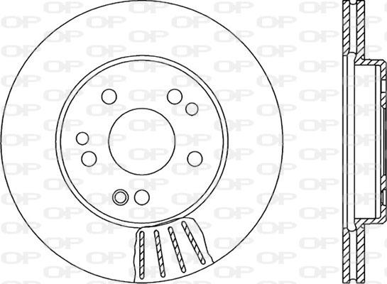 Open Parts BDA1295.20 - Kočioni disk www.molydon.hr