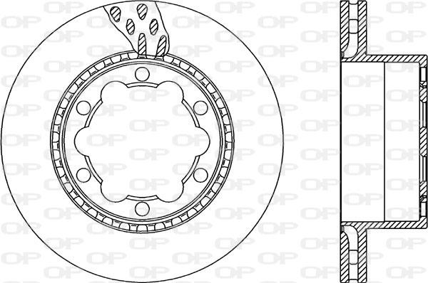 Open Parts BDA2326.20 - Kočioni disk www.molydon.hr