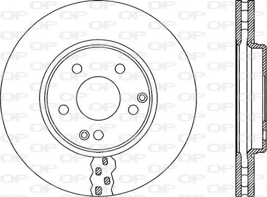 Open Parts BDR1863.20 - Kočioni disk www.molydon.hr