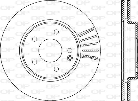 Open Parts BDR1314.20 - Kočioni disk www.molydon.hr