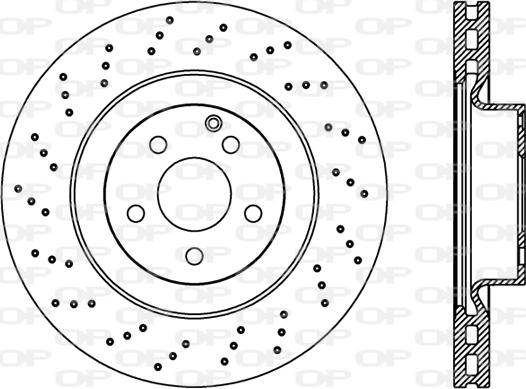 Open Parts BDR2420.25 - Kočioni disk www.molydon.hr