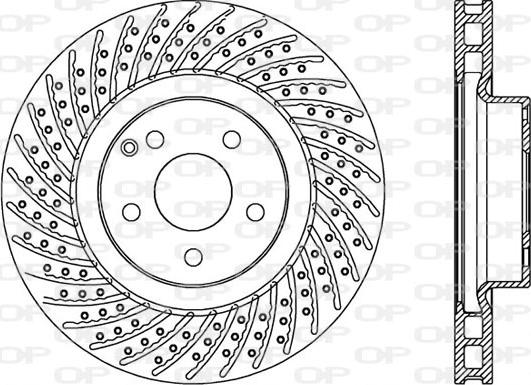 Open Parts BDR2540.25 - Kočioni disk www.molydon.hr