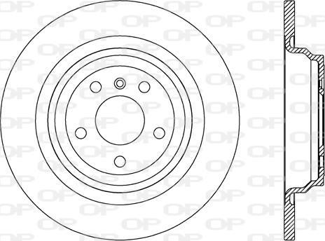 Open Parts BDR2698.10 - Kočioni disk www.molydon.hr