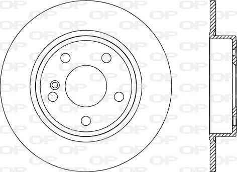 Open Parts BDR2642.10 - Kočioni disk www.molydon.hr