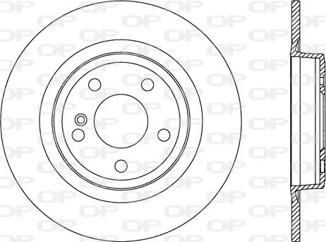 Open Parts BDR2683.10 - Kočioni disk www.molydon.hr