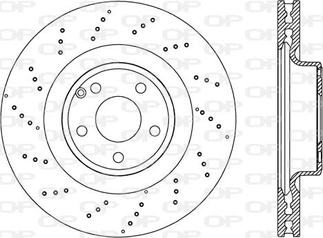 Open Parts BDR2682.20 - Kočioni disk www.molydon.hr