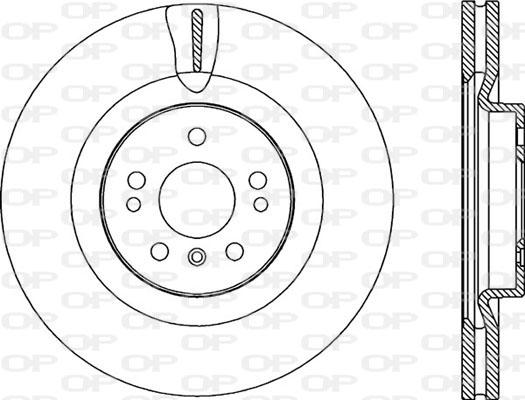 Open Parts BDR2294.20 - Kočioni disk www.molydon.hr