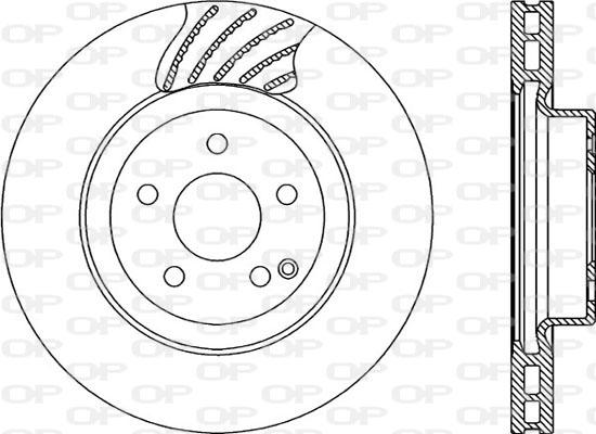 Open Parts BDR2298.20 - Kočioni disk www.molydon.hr