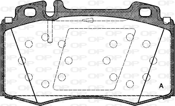 Open Parts BPA0769.00 - Komplet Pločica, disk-kočnica www.molydon.hr