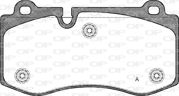 Open Parts BPA1202.00 - Komplet Pločica, disk-kočnica www.molydon.hr