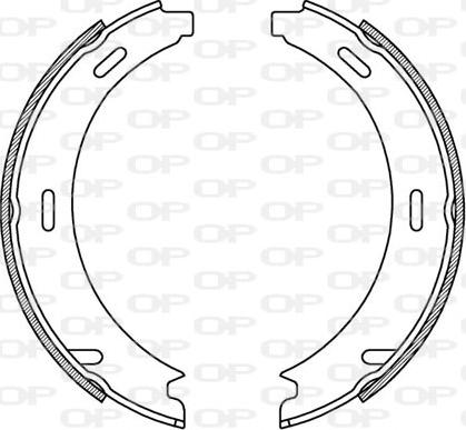 Open Parts BSA2040.00 - Komplet kočnica, bubanj kočnice www.molydon.hr