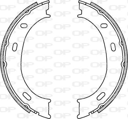 Open Parts BSA2192.00 - Komplet kočnica, bubanj kočnice www.molydon.hr