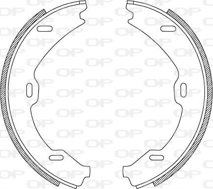 Open Parts BSA2188.00 - Komplet kočnica, bubanj kočnice www.molydon.hr