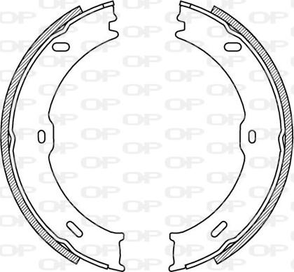 Open Parts BSA2217.00 - Komplet kočnica, bubanj kočnice www.molydon.hr