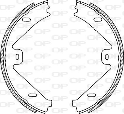 Open Parts BSA2225.00 - Komplet kočnica, bubanj kočnice www.molydon.hr