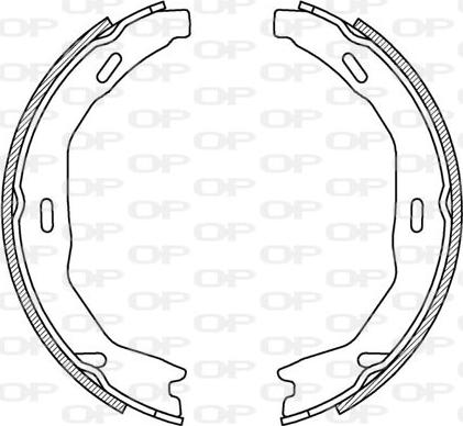Open Parts BSA2222.00 - Komplet kočnica, bubanj kočnice www.molydon.hr