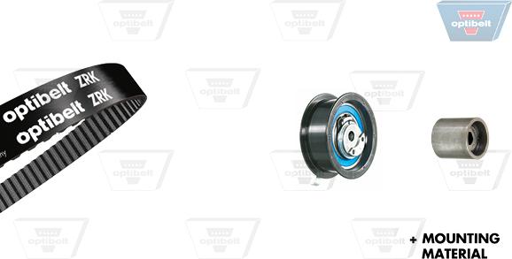 Optibelt KT 1087 - Komplet zupčastog remena www.molydon.hr