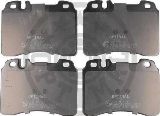 OPTIMAL 9753 - Komplet Pločica, disk-kočnica www.molydon.hr