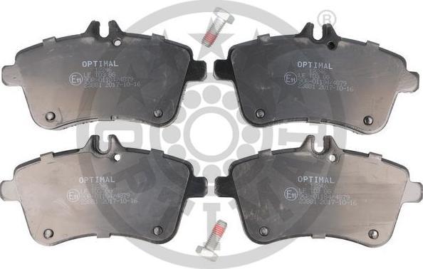 OPTIMAL BP-12246 - Komplet Pločica, disk-kočnica www.molydon.hr