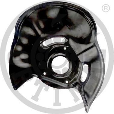 OPTIMAL BSP-4014R - ANKER PLOČA | Lim za zaštitu od prskanja, kočioni disk www.molydon.hr