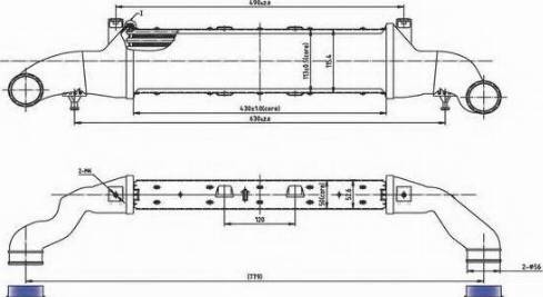 Ordonez 2066548 - Intercooler, hladnjak www.molydon.hr