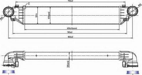 Ordonez 2066527 - Intercooler, hladnjak www.molydon.hr