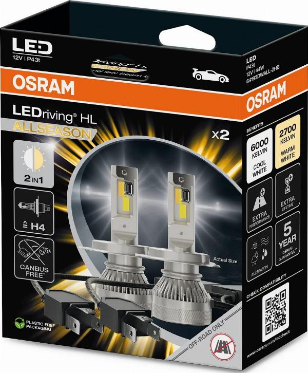 OSRAM 64193DWALL-2HB - Žarulja, far za dugo svjetlo www.molydon.hr